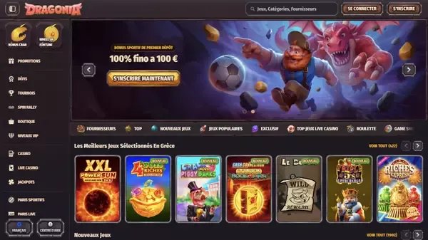 Découvrez les Bonus Inédits pour Jouer Dragonia Casino en Ligne Sans Dépôt